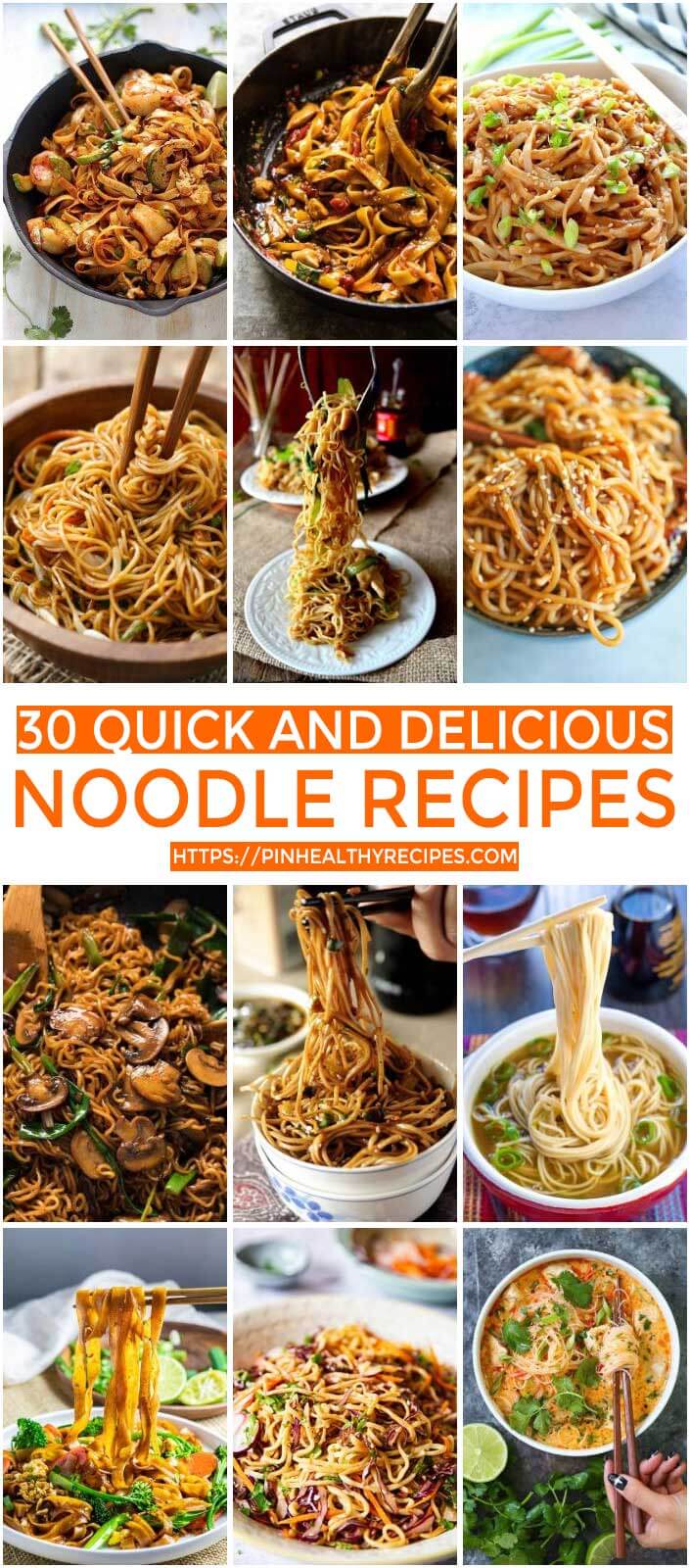 Collection Of The Best Quick And Delicious Noodle Recipes
