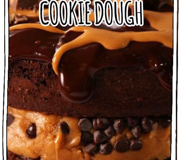 Peanut Butter Cookie Dough Cake