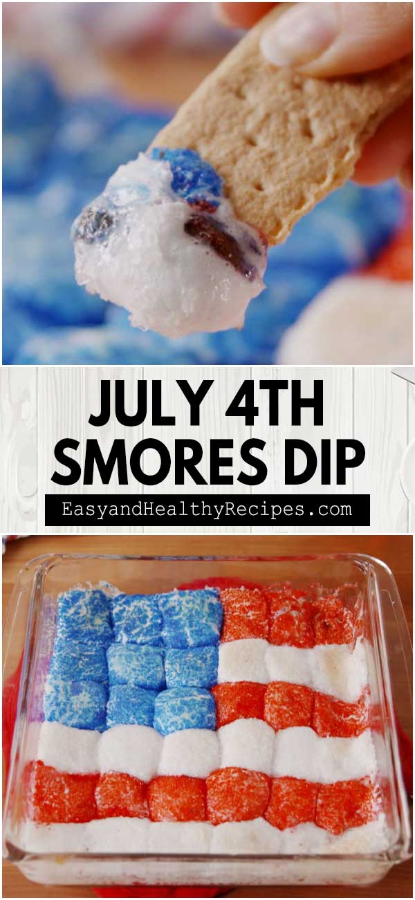 July 4th S'mores Dip