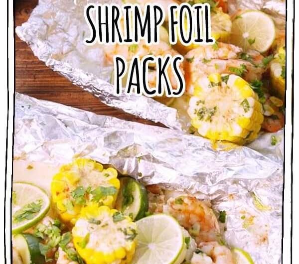 Cilantro-Lime Shrimp Foil Packs