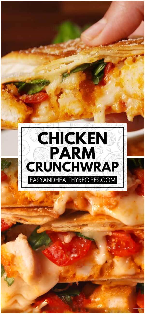 Chicken Parm Crunchwrap