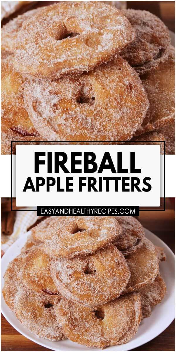 Fireball Apple Fritters