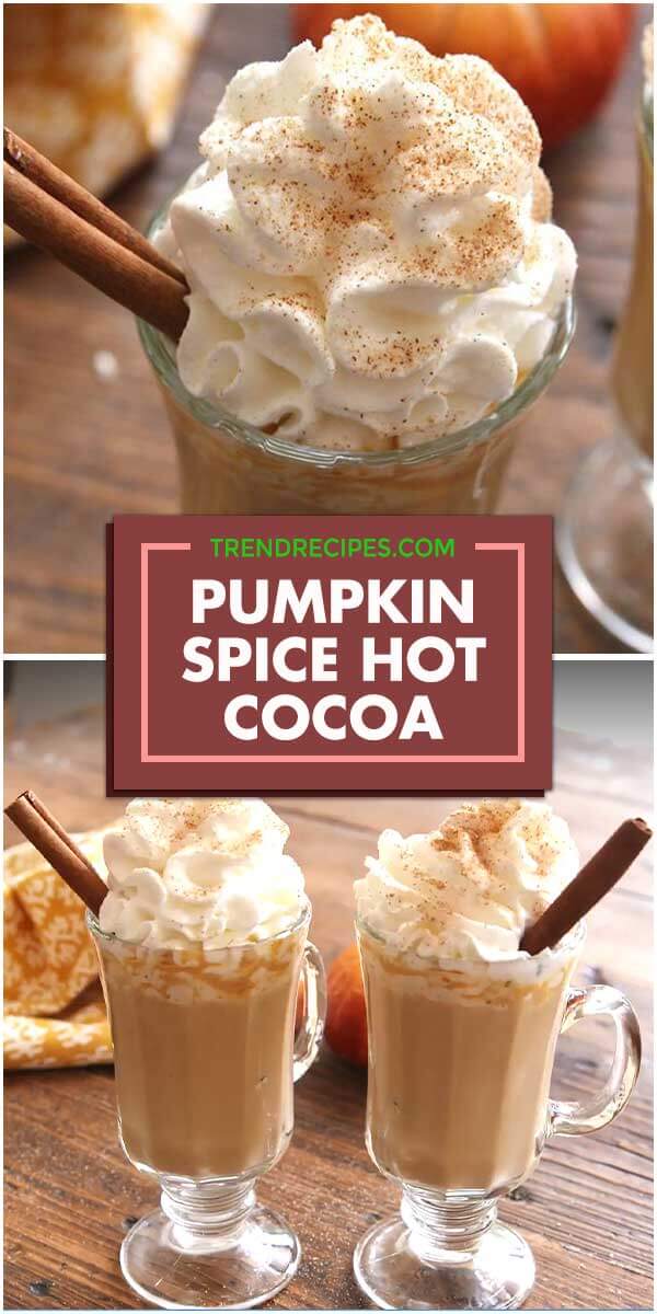 Pumpkin Spice Hot Cocoa – Pin Healthy Recipes