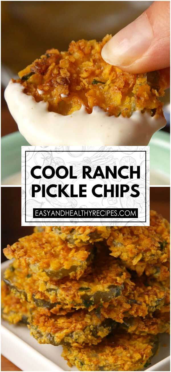 Cool Ranch Pickle Chips
