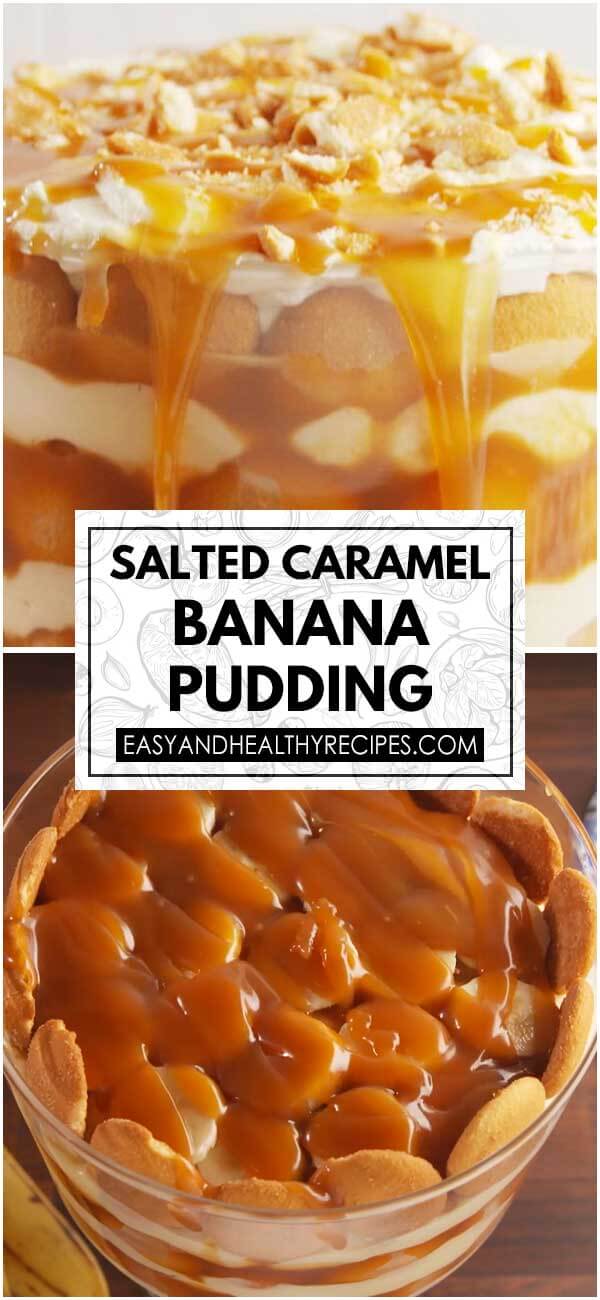 Salted-Caramel Banana Pudding