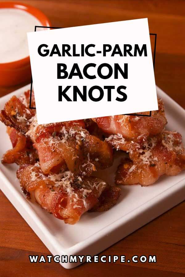 Garlic-Parm Bacon Knots