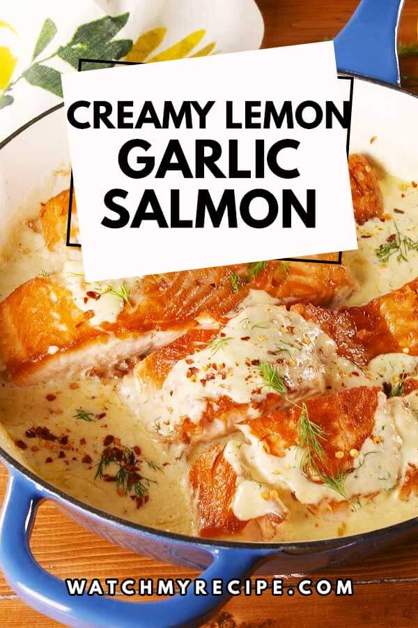 Creamy Lemon Garlic Salmon