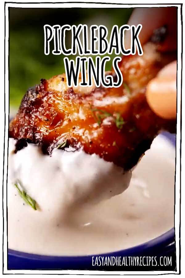 Pickleback Chicken Wings